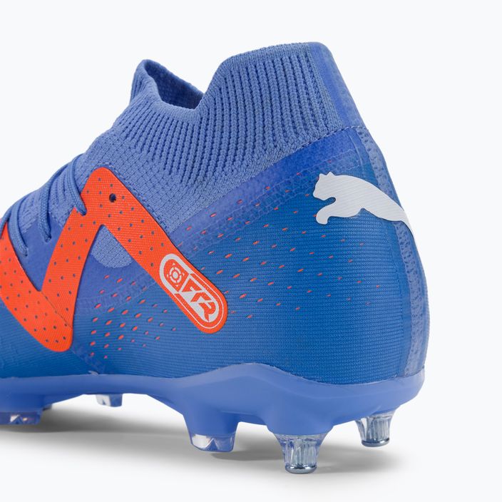 PUMA Future Match MXSG scarpe da calcio uomo blu glimmer/puma bianco/ultra arancione 8