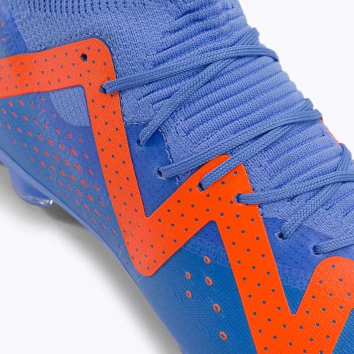 PUMA Future Match MXSG scarpe da calcio uomo blu glimmer/puma bianco/ultra arancione 9