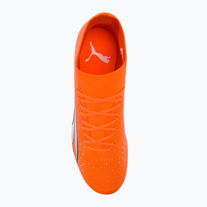 PUMA Ultra Match MXSG scarpe da calcio uomo ultra arancione/puma bianco/blu glimmer 6