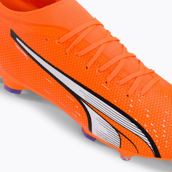 PUMA Ultra Match MXSG scarpe da calcio uomo ultra arancione/puma bianco/blu glimmer 9