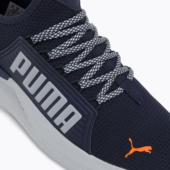 PUMA Softride Premier Slip-On, scarpe da corsa da uomo blu/ grigio platino/ultra arancione 7