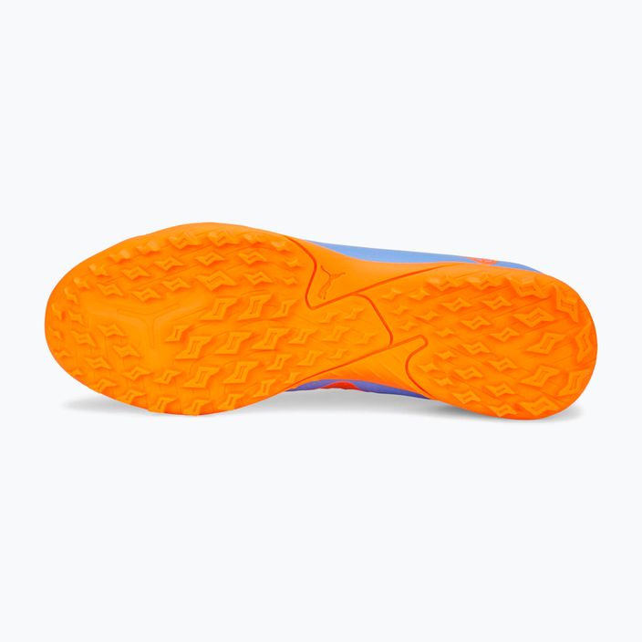 PUMA Future Play TT scarpe da calcio da uomo blu glimmer/puma bianco/ultra arancione 15