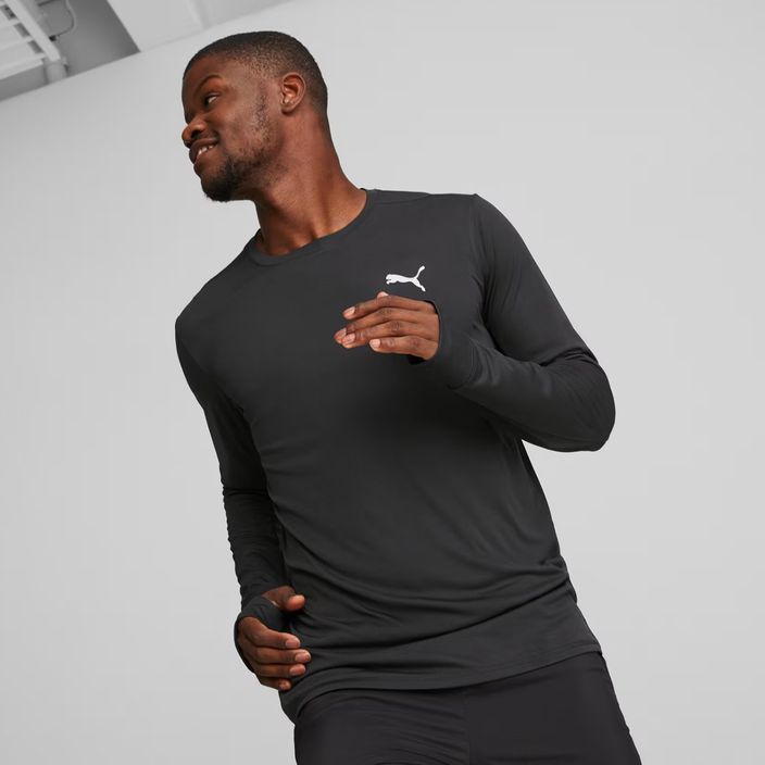 PUMA Run Favorite Uomo, manica lunga nera da running 3