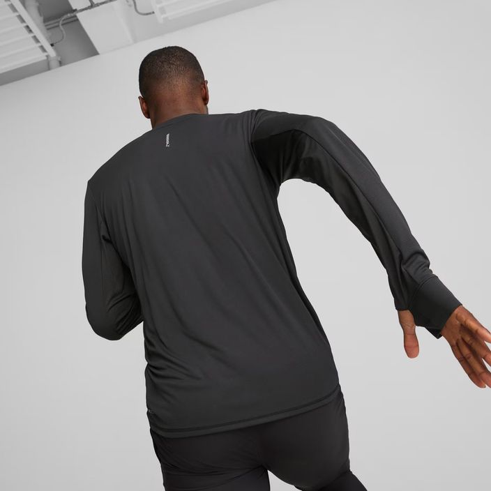 PUMA Run Favorite Uomo, manica lunga nera da running 4