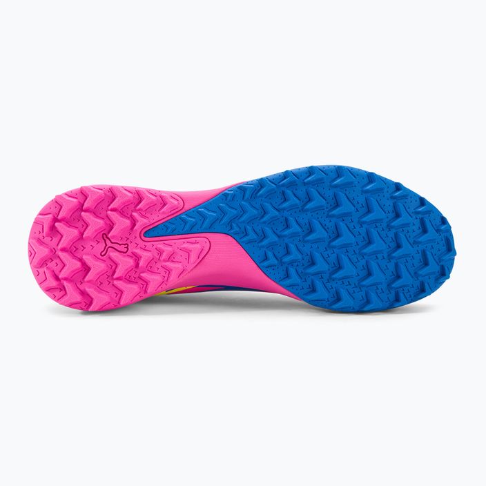 PUMA Ultra Match Energy TT scarpe da calcio da uomo rosa luminoso/giallo allerta/ultra blu 7