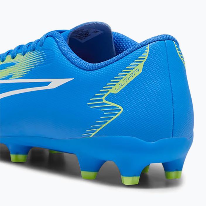 PUMA Ultra Play FG/AG scarpe da calcio per bambini ultra blu/puma bianco/verde 9