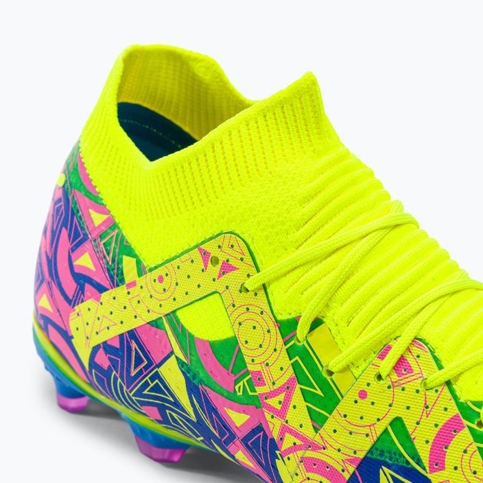 PUMA Future Match Energy FG/AG scarpe da calcio da uomo ultra blu/allarme giallo/rosa luminoso 8