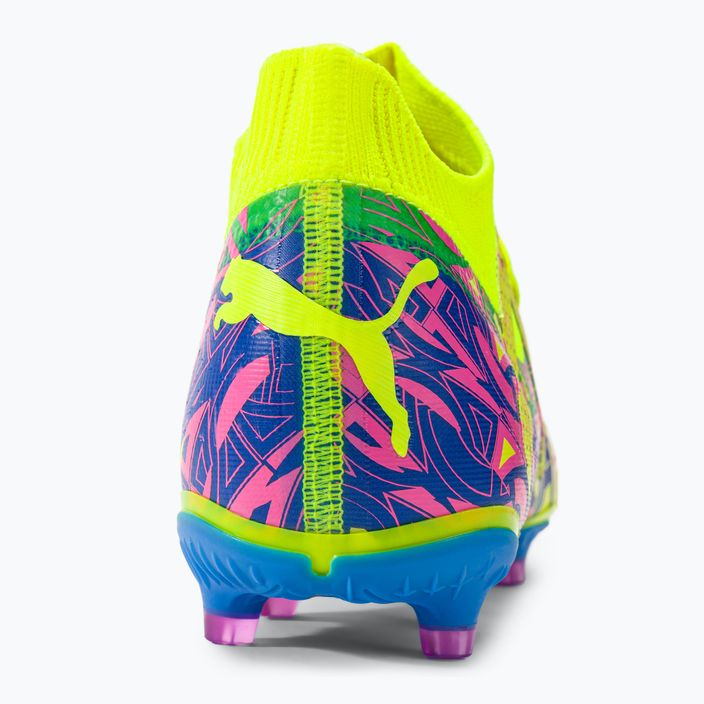 PUMA Future Match Energy FG/AG scarpe da calcio da uomo ultra blu/allarme giallo/rosa luminoso 9
