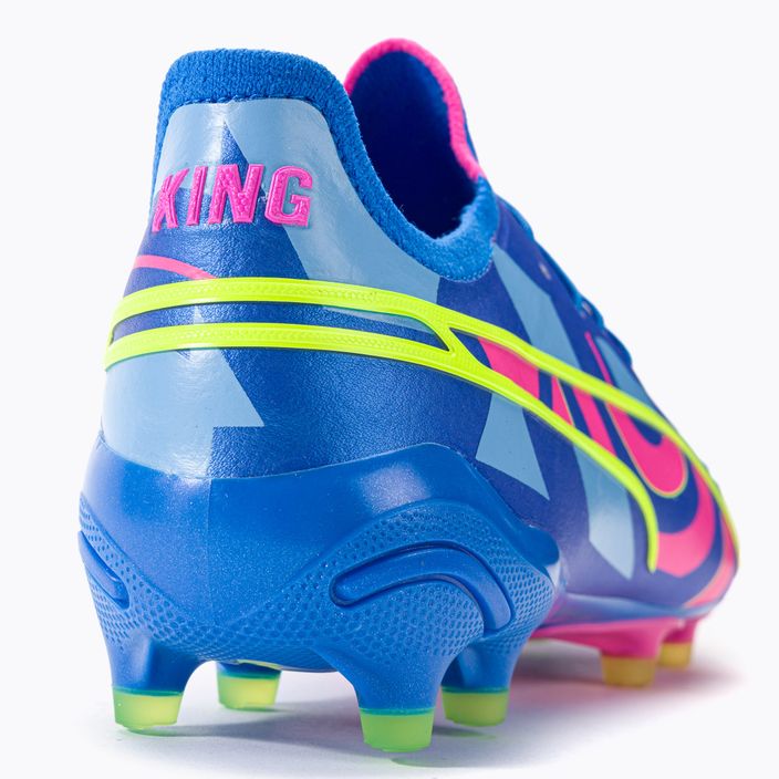 PUMA King Ultimate Energy FG/AG scarpe da calcio uomo ultra blu/rosa luminoso/blu luminoso 9