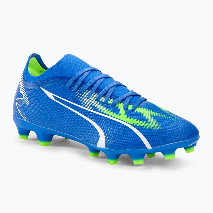 PUMA Ultra Match FG/AG scarpe da calcio uomo ultra blu/puma bianco/verde