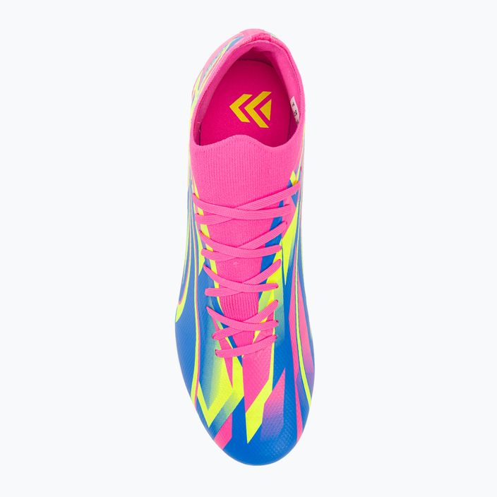 PUMA Ultra Match Energy FG/AG scarpe da calcio da uomo rosa luminoso/giallo allerta/ultra blu 6