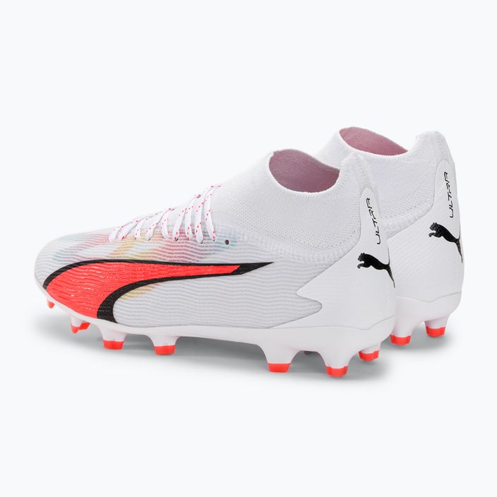 PUMA Ultra Pro FG/AG scarpe da calcio per bambini puma bianco/puma nero/arancio 3