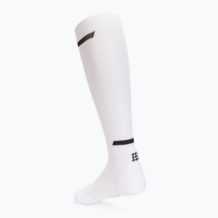 CEP Tall 4.0 calze da corsa a compressione da uomo, bianco 4