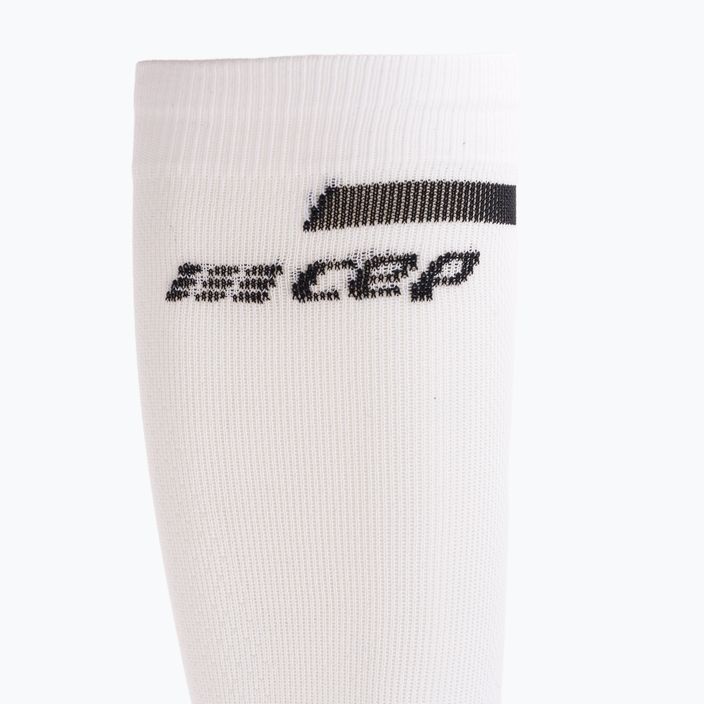 CEP Tall 4.0 calze da corsa a compressione da uomo, bianco 5