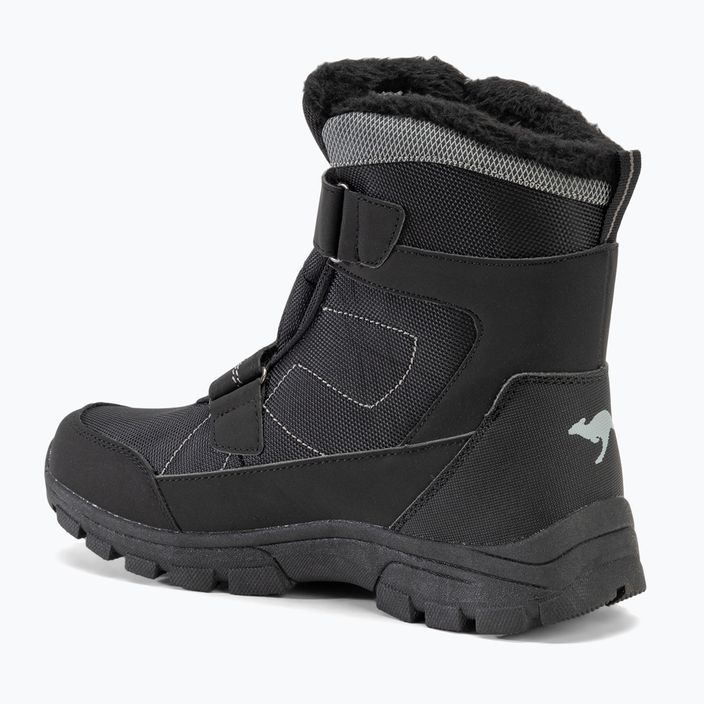 Stivali da neve da uomo KangaROOS K-Simoo Heri V KTX jet nero 3