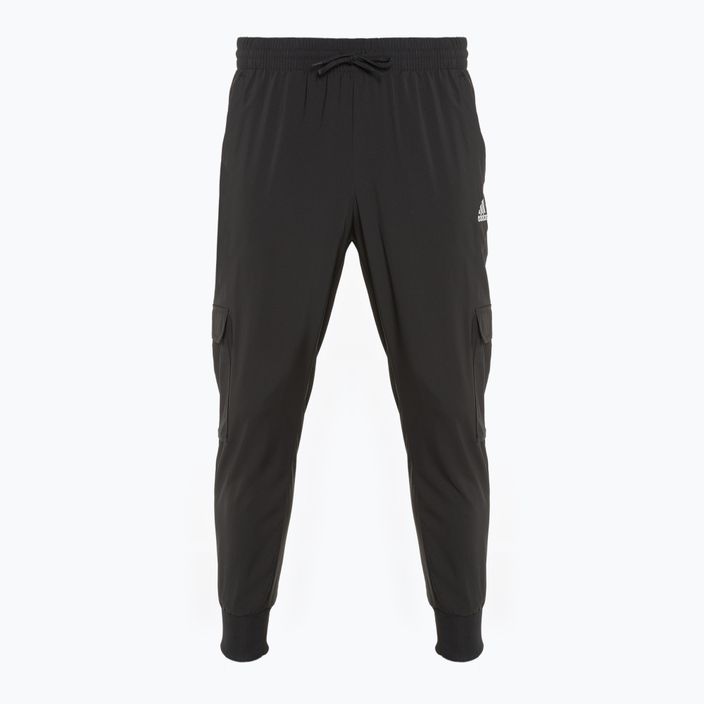 Pantaloni adidas Essentials Small Logo Woven Cargo Uomo 7/8 nero