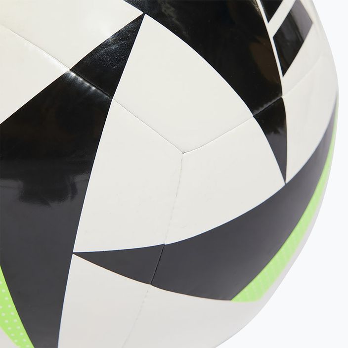 adidas Fussballiebe Club calcio bianco / nero / verde solare dimensioni 5 4