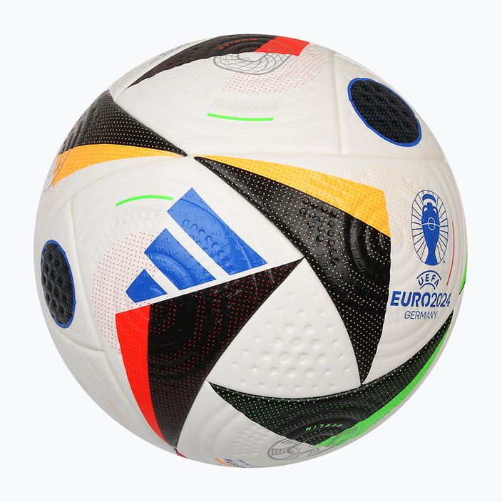 Adidas Fussballiebe Pro ball bianco / nero / blu bagliore dimensioni 5 2