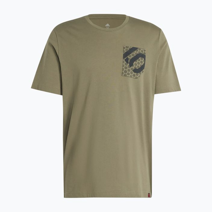 Maglietta adidas FIVE TEN Brand Of The Brave Tee Uomo olive strata cycling t-shirt 7