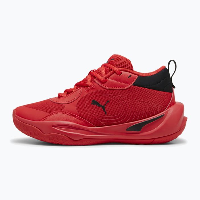 PUMA Playmaker Pro JR scarpe da basket per bambini per tutti i tempi rosso/puma nero 2