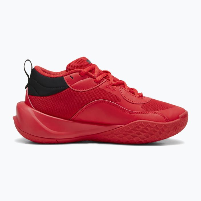 PUMA Playmaker Pro JR scarpe da basket per bambini per tutti i tempi rosso/puma nero 3