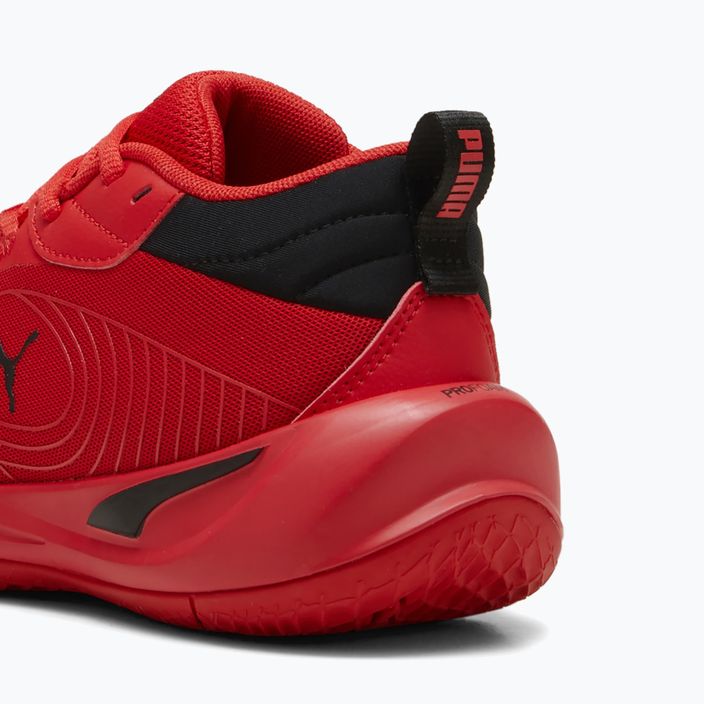 PUMA Playmaker Pro JR scarpe da basket per bambini per tutti i tempi rosso/puma nero 6