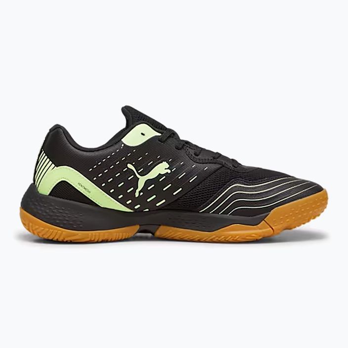 PUMA Solarflash III scarpa sportiva indoor puma nero/mela frizzante 3