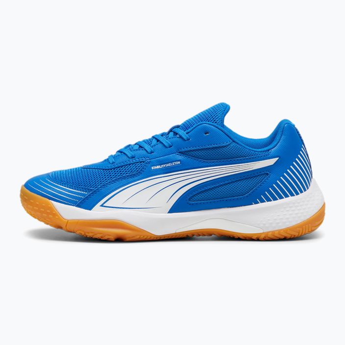 PUMA Solarflash III puma team royal/puma bianco scarpa sportiva indoor 2