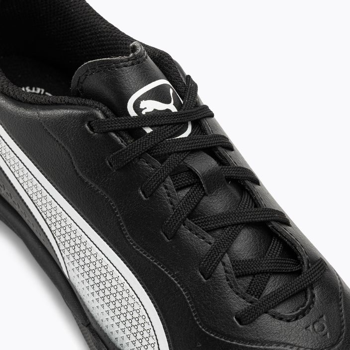 PUMA King Match TT scarpe da calcio per bambini puma nero/puma bianco 8
