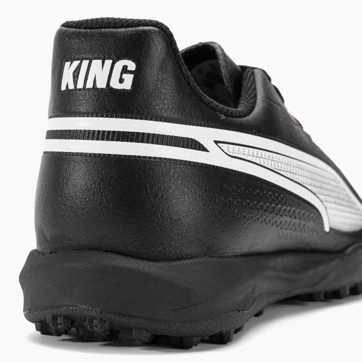 PUMA King Match TT scarpe da calcio per bambini puma nero/puma bianco 9