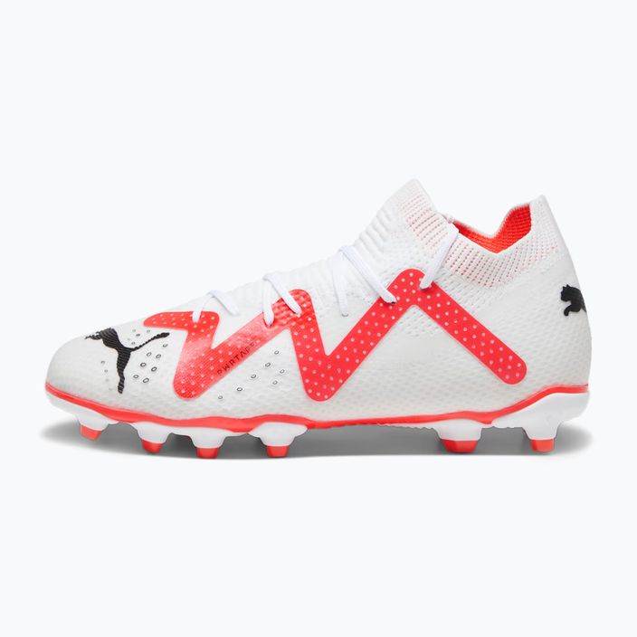 PUMA Future Pro FG/AG scarpe da calcio per bambini puma bianco/puma nero/fire orchid 10