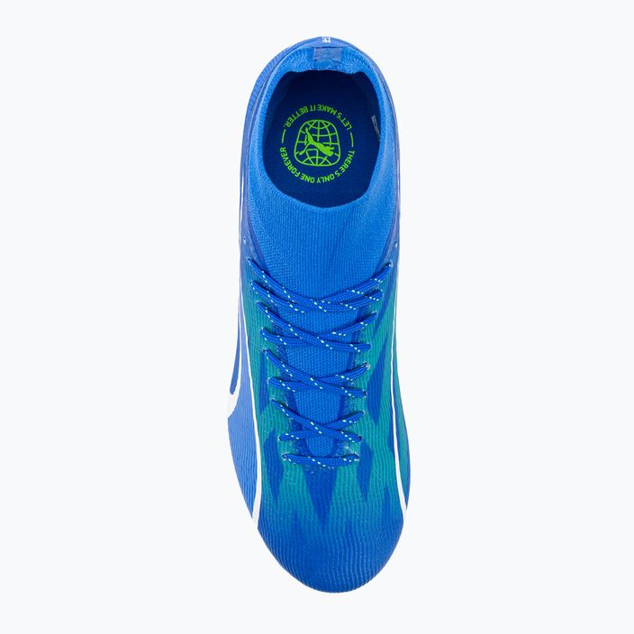 PUMA Ultra Pro FG/AG scarpe da calcio uomo ultra blu/puma bianco/verde 6
