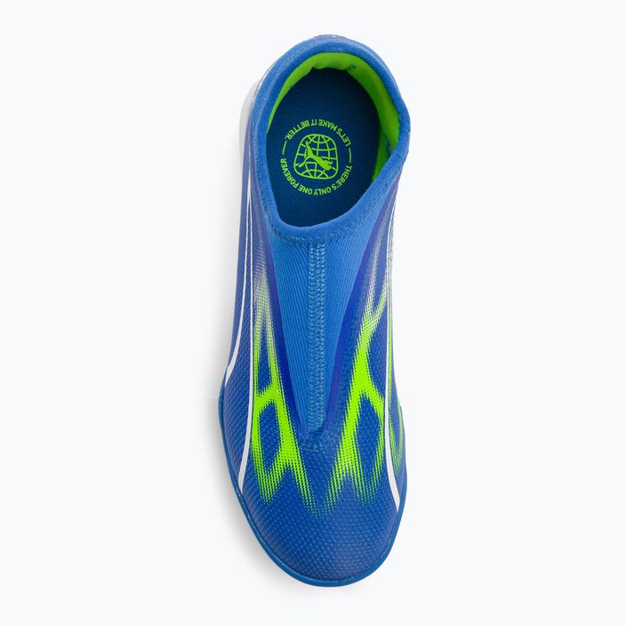 PUMA Ultra Match LL IT + Mid scarpe da calcio per bambini ultra blu/puma bianco/verde 6