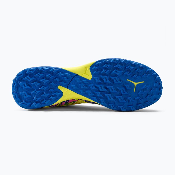 PUMA Future Match Energy TT scarpe da calcio da uomo ultra blu/allarme giallo/rosa luminoso 5