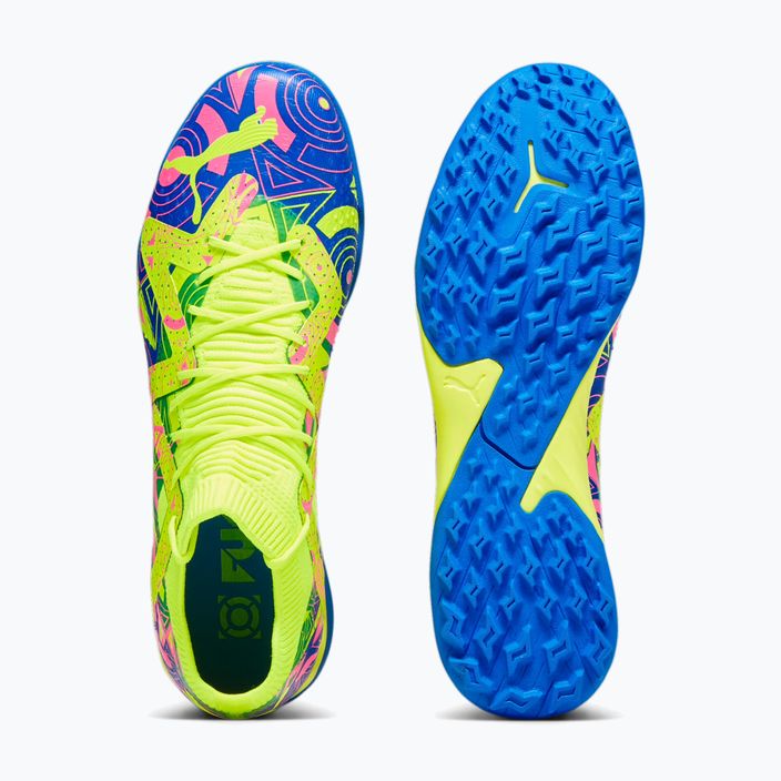 PUMA Future Match Energy TT scarpe da calcio da uomo ultra blu/allarme giallo/rosa luminoso 15