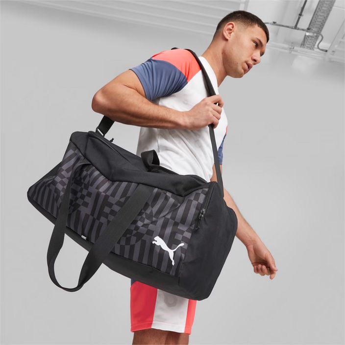 Borsa da allenamento PUMA Individual Rise 44 l puma nero/asfalto 4