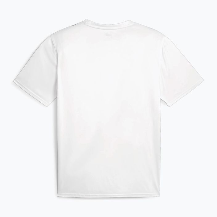 Maglietta da allenamento da uomo PUMA Essentials Taped puma bianco 2