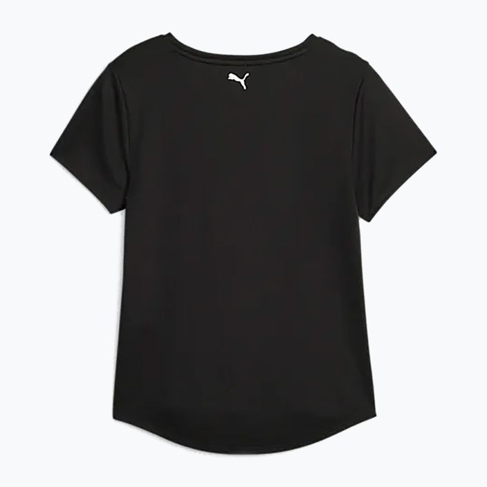 Maglietta da allenamento da donna PUMA Fit Logo Ultrabreathe puma nero/puma bianco 2