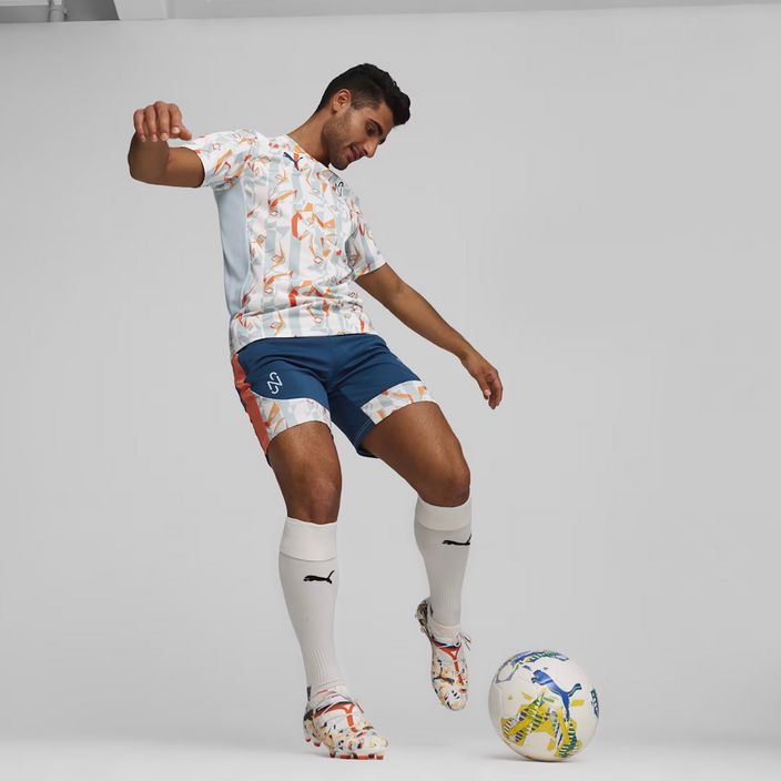 Pantaloncini da calcio PUMA Neymar JR Creativity Training Uomo ocean tropic/hot heat 7