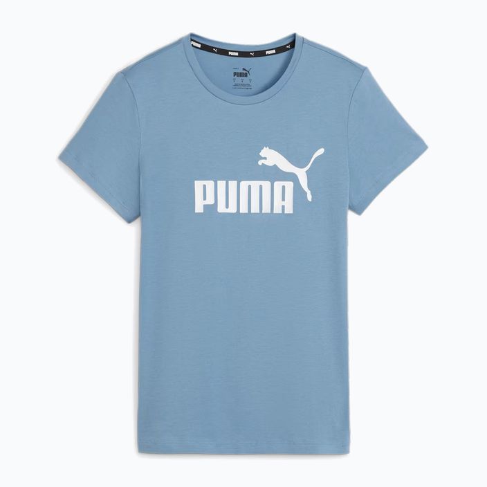 Maglietta PUMA ESS Logo Donna blu zen