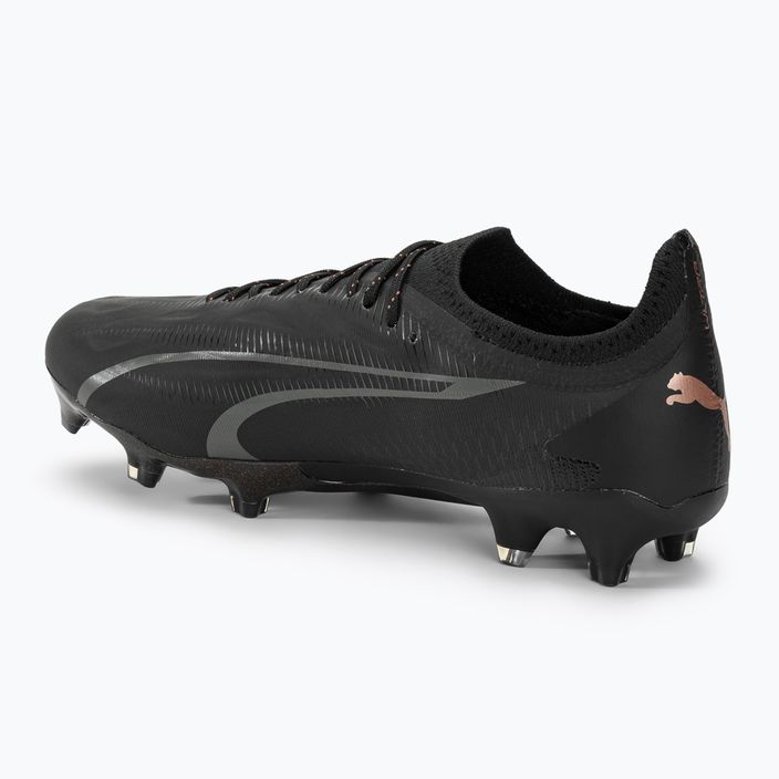 PUMA Ultra Ultimate FG/AG scarpe da calcio puma nero/rame rosa 3