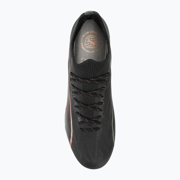 PUMA Ultra Ultimate FG/AG scarpe da calcio puma nero/rame rosa 5