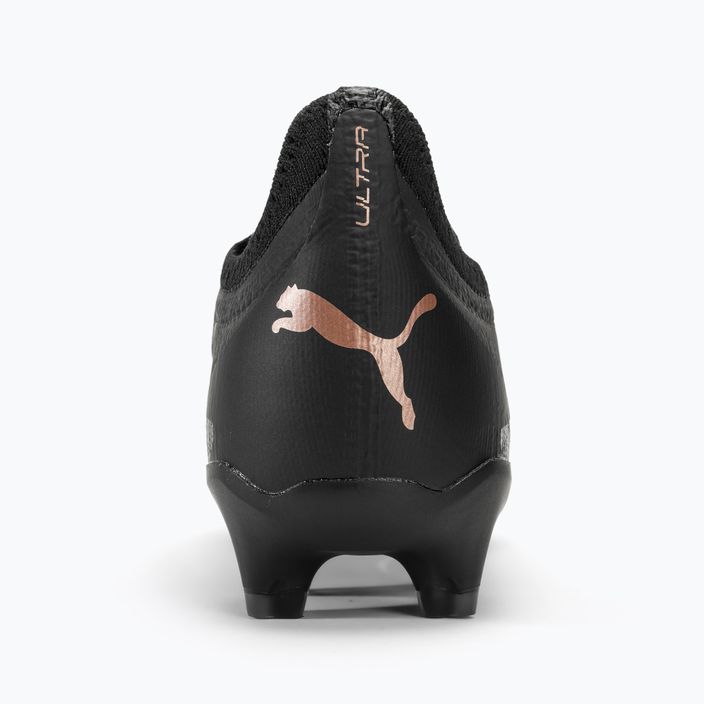 PUMA Ultra Ultimate FG/AG scarpe da calcio puma nero/rame rosa 6