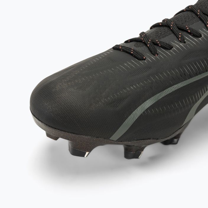 PUMA Ultra Ultimate FG/AG scarpe da calcio puma nero/rame rosa 7