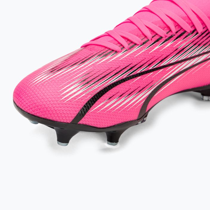 PUMA Ultra Match MxSG scarpe da calcio rosa veleno/puma bianco/puma nero 7