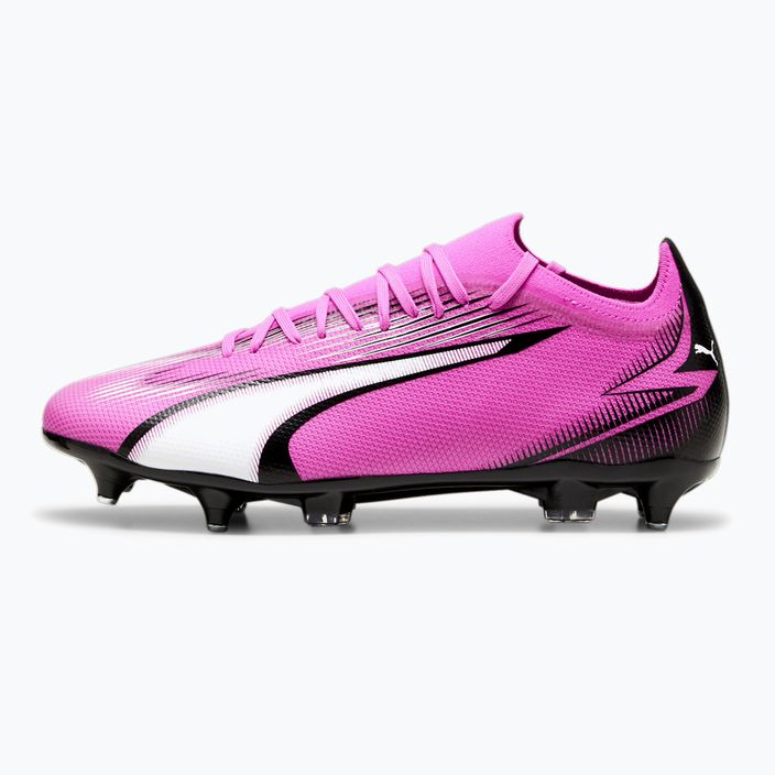 PUMA Ultra Match MxSG scarpe da calcio rosa veleno/puma bianco/puma nero 8