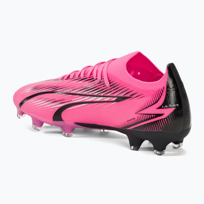 PUMA Ultra Match FG/AG scarpe da calcio rosa veleno/puma bianco/puma nero 3