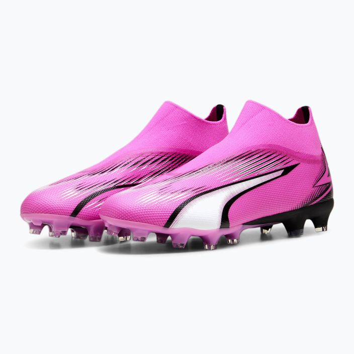 PUMA Ultra Match + LL FG/AG scarpe da calcio rosa veleno/puma bianco/puma nero 10