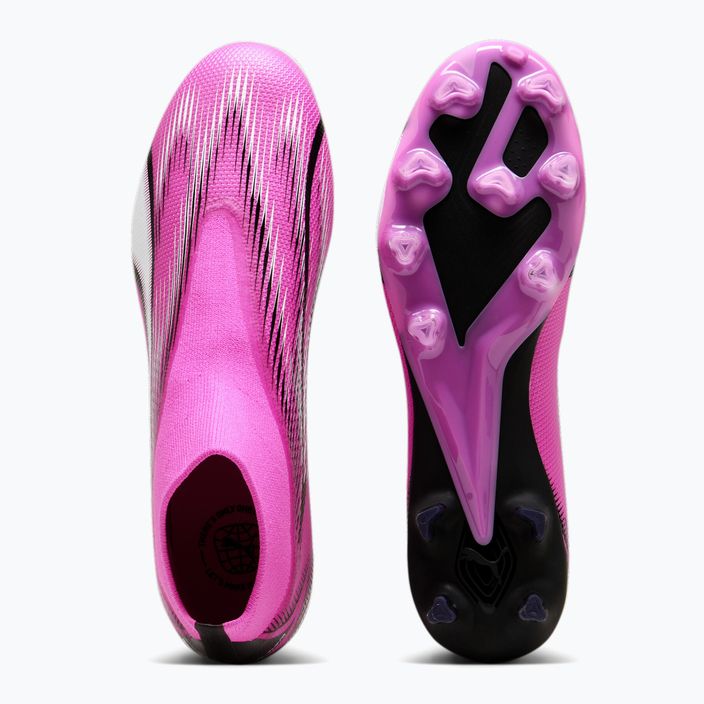 PUMA Ultra Match + LL FG/AG scarpe da calcio rosa veleno/puma bianco/puma nero 11