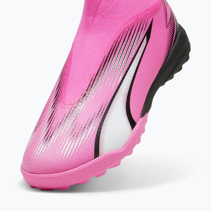 PUMA Ultra Match + LL TT scarpe da calcio rosa velenoso/puma bianco/puma nero 12
